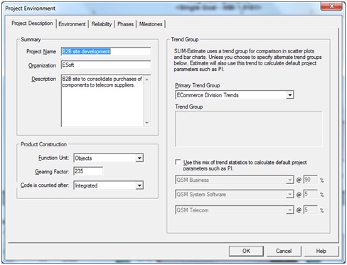 Project Environment
