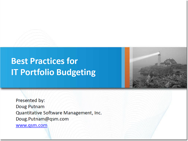 IT Portfolio Budgeting