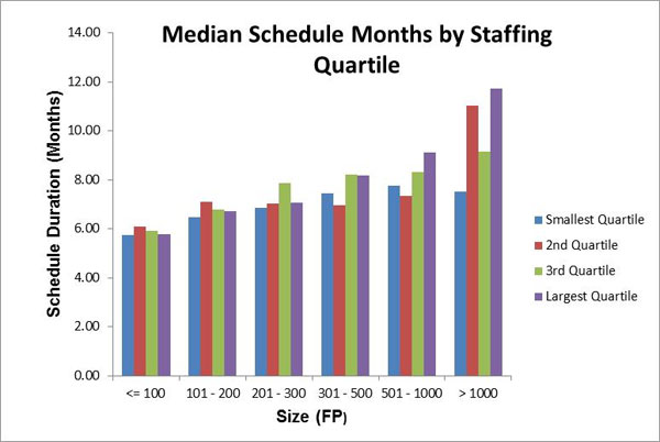 Software Project Staffing Schedule