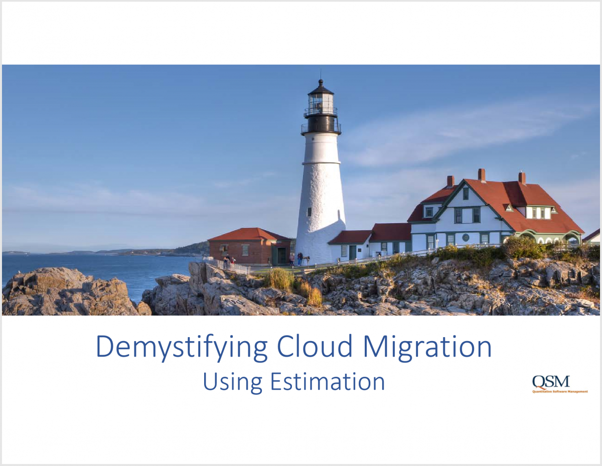 Demystifying Cloud Migration Using Estimation