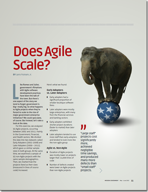 Does Agile Scale?