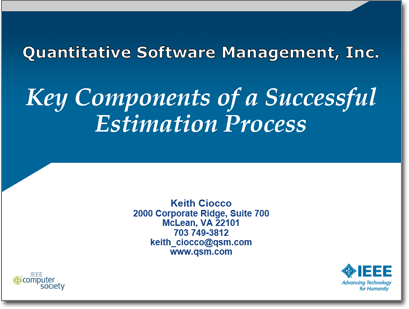 Key Components of a Successful Estimation Process