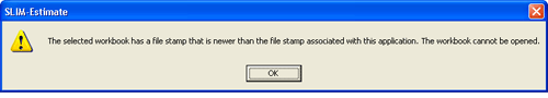 File Stamp Error