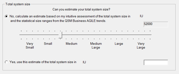 Software T-Shirt Sizing